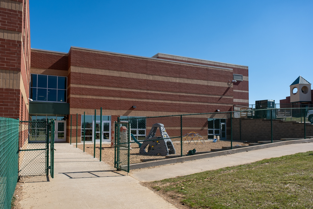 The back side of the Perryville Primary Center where the new Central Office will be located.