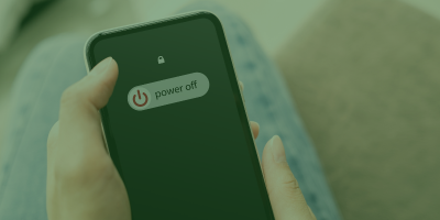 Cell phone powering off