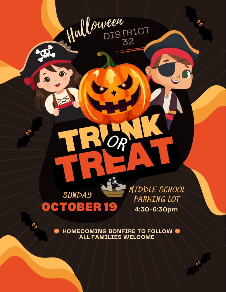 Trunk or Treat Event Flyer