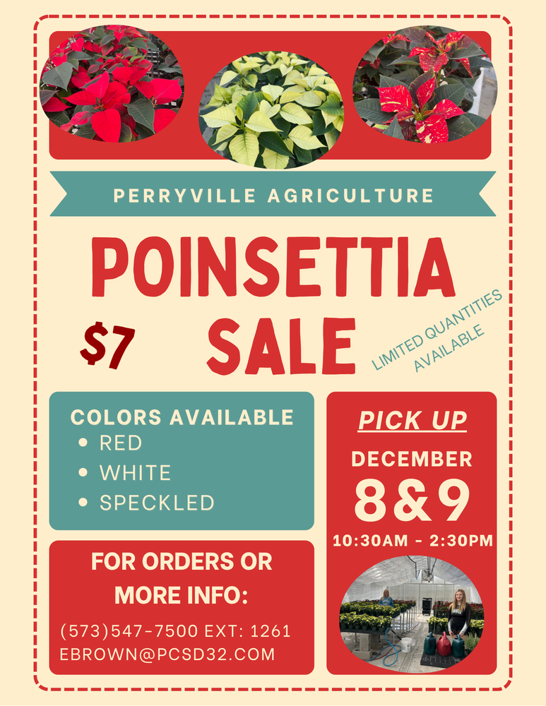 FFA Poinsettia Sale