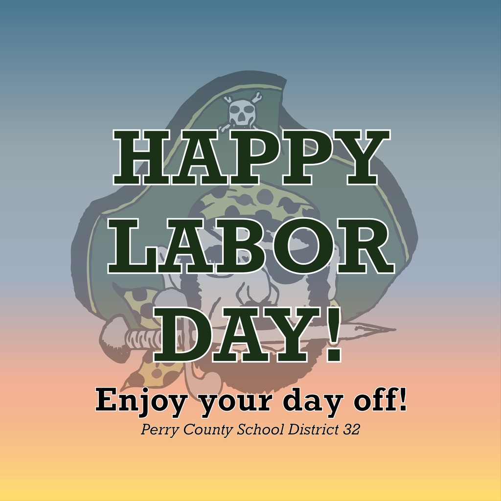 Graphic that says "Happy Labor Day, Enjoy your day off!"