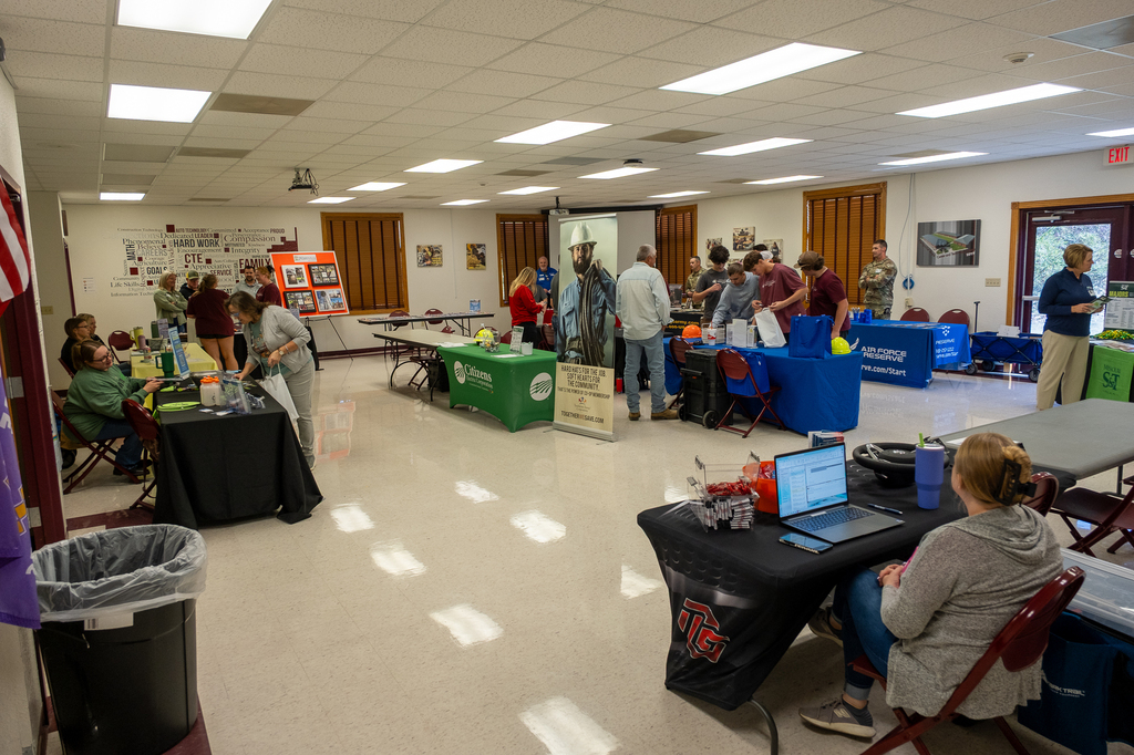 A career and employment fair.