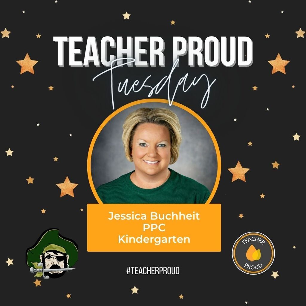 Teacher Proud Tuesday Graphic for Jessica Buchheit