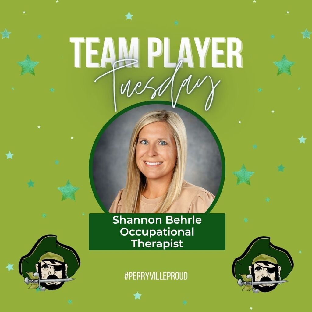 Team Player Tuesday Graphic for Shannon Behrle, Occupational Therapist