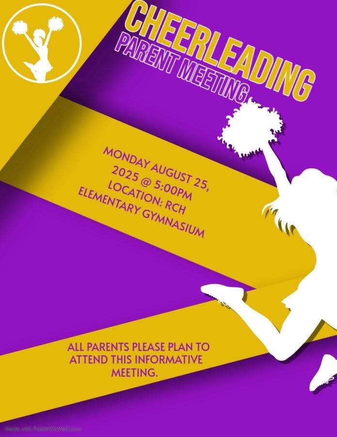 RC Hatch Cheerleading Parent Meeting