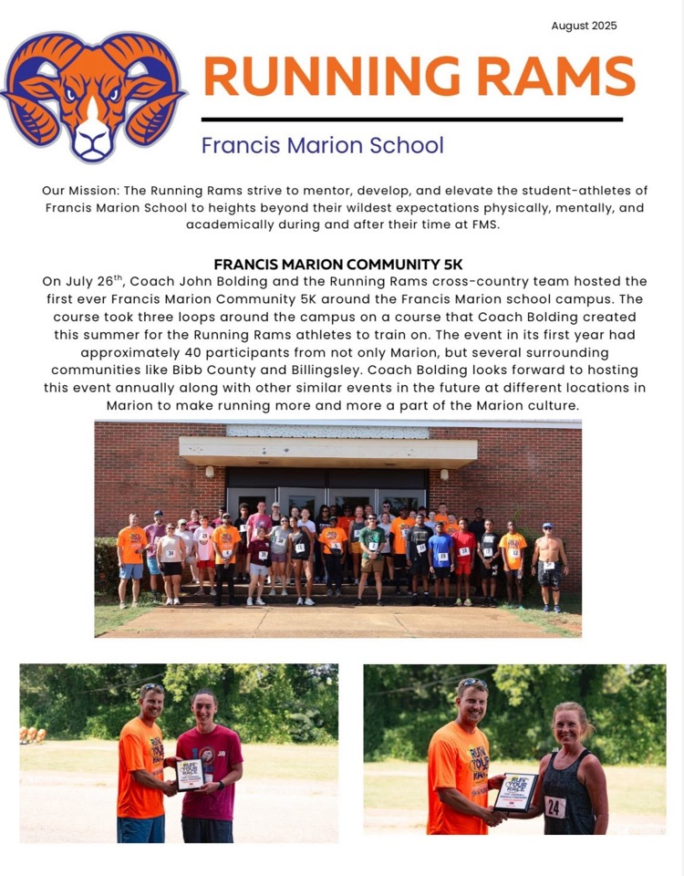 running rams newsletter