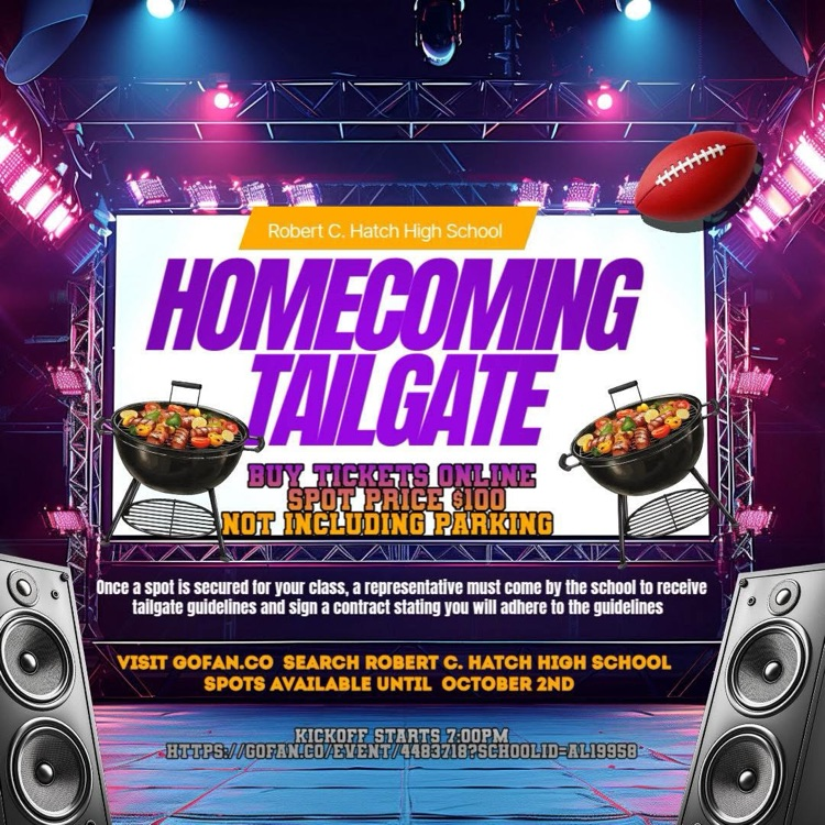 RCH homecoming tailgate 2025