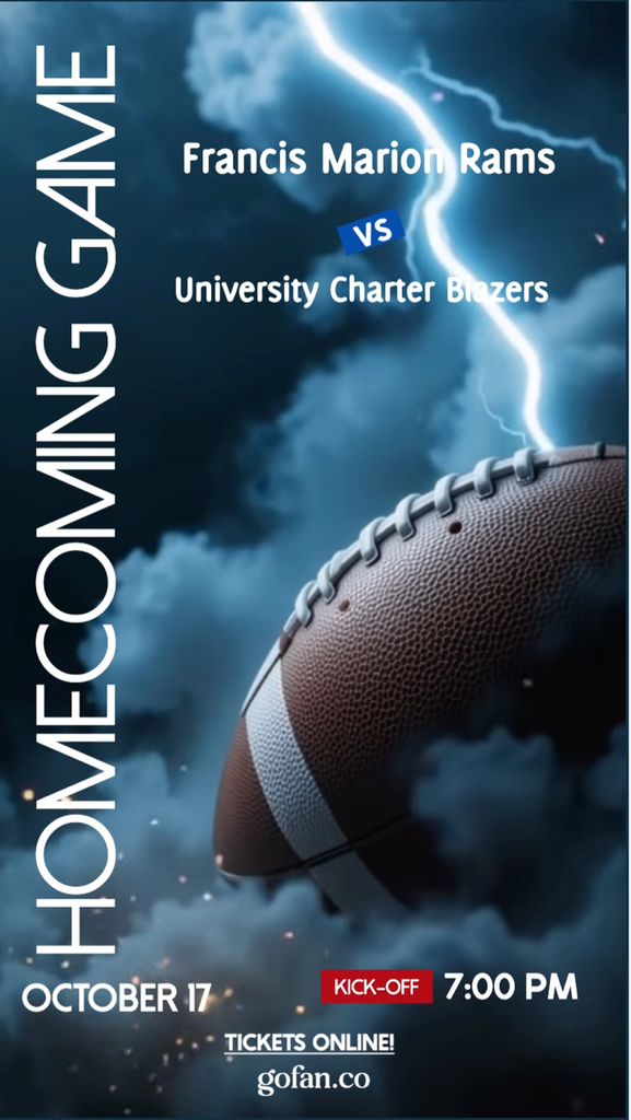 FMS homecoming game Flyer 2025