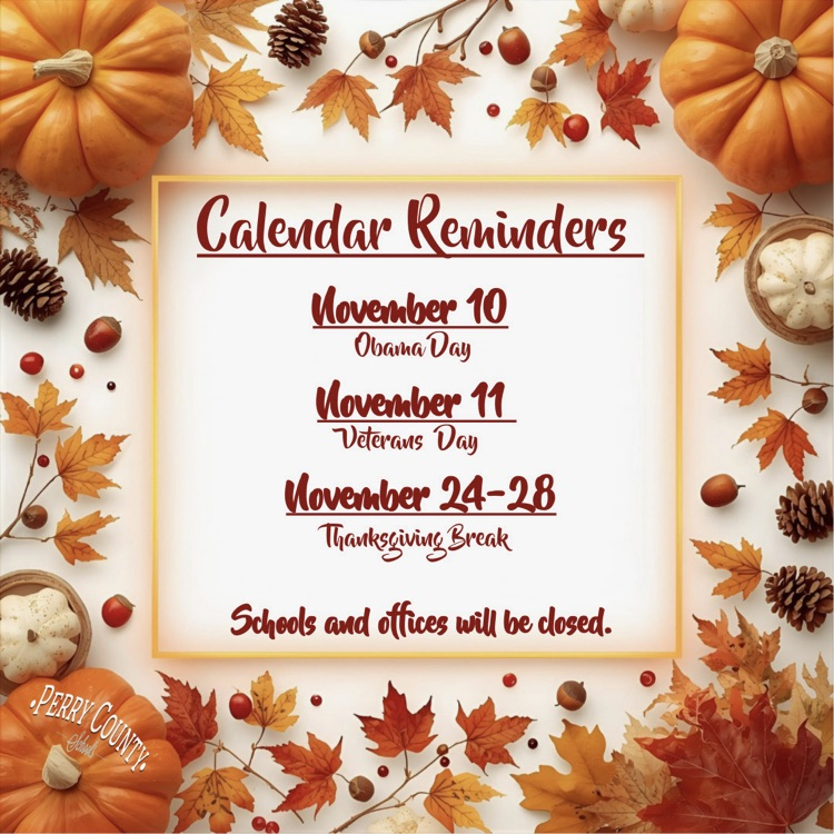 Perry co November calendar reminder 