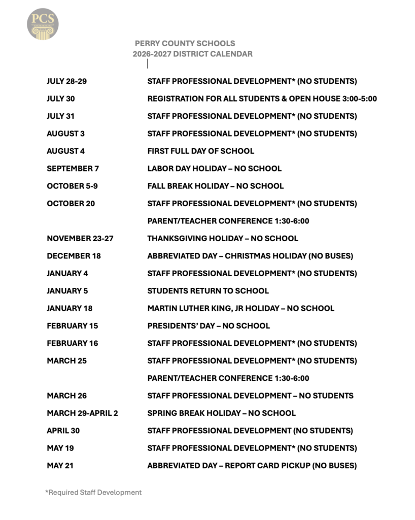 Calendar