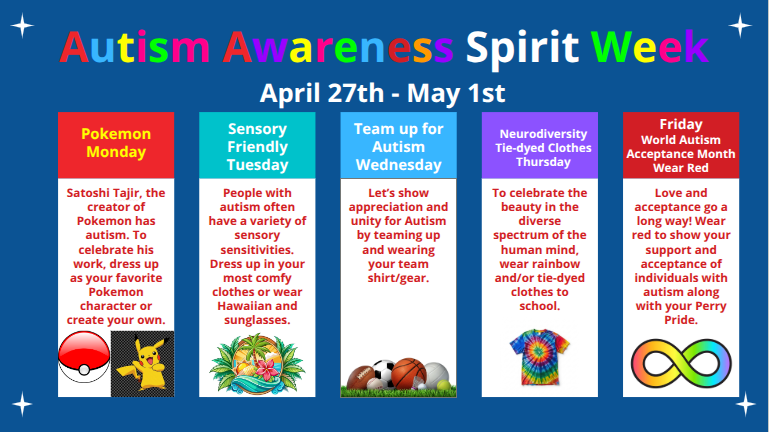 Autism Awareness Spirit Week