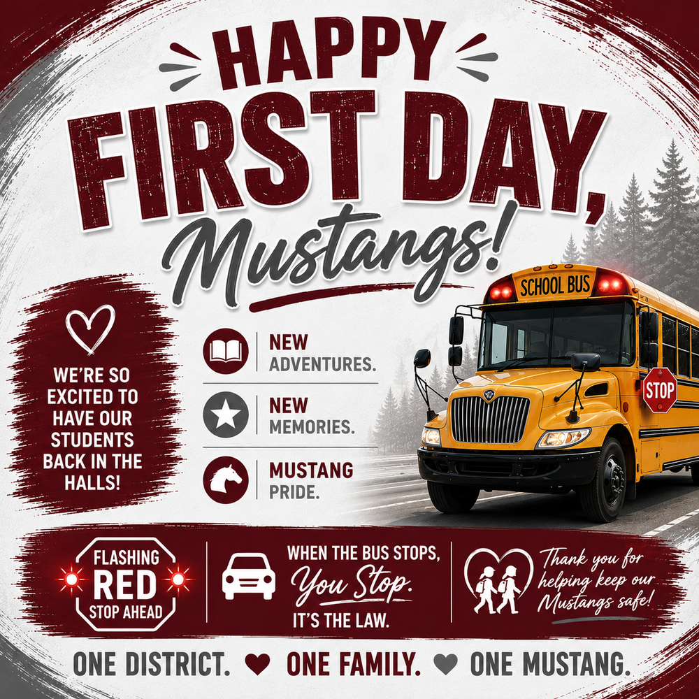 Happy 1st Day Mustangs!