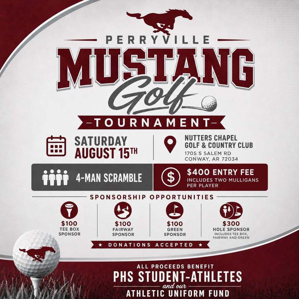 Perryville Mustang Golf Tournament at Nutters Chapel Golf and Country Club