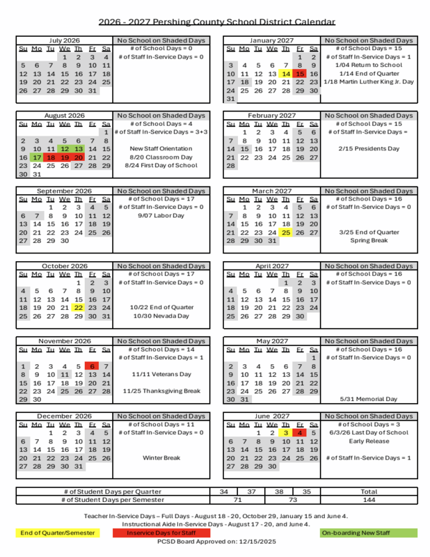 calendar