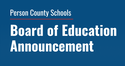 BOE Meeting Announcement