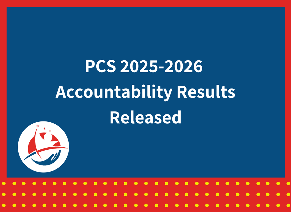 Graphic that says 2025-2026 Accountability Results Released