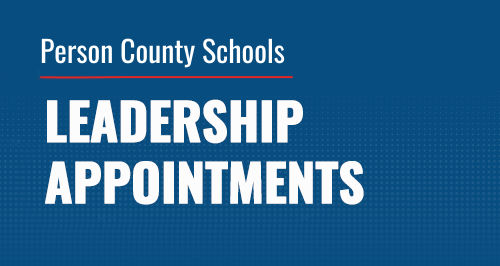 Graphic saying  "PCS Leadership Appointments"