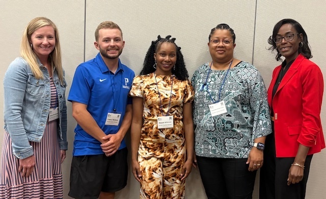 Members of PCS CTE department at conference