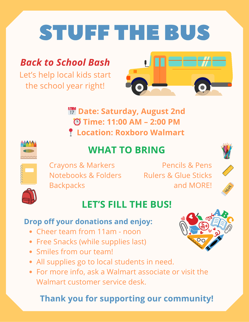 stuff the bus flyer