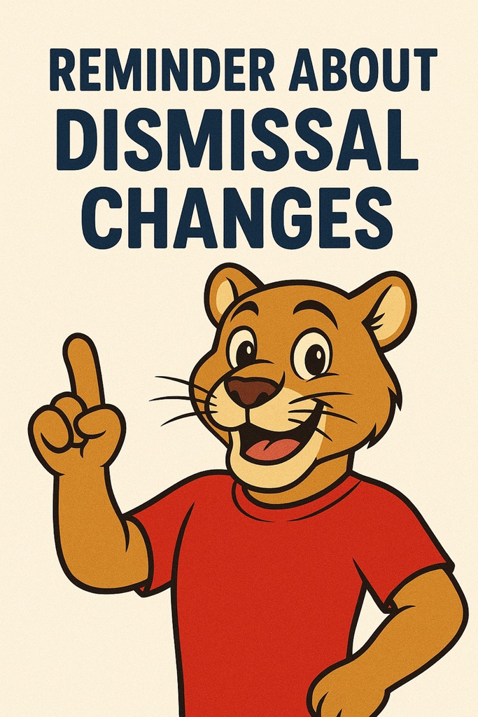 dismissal changes