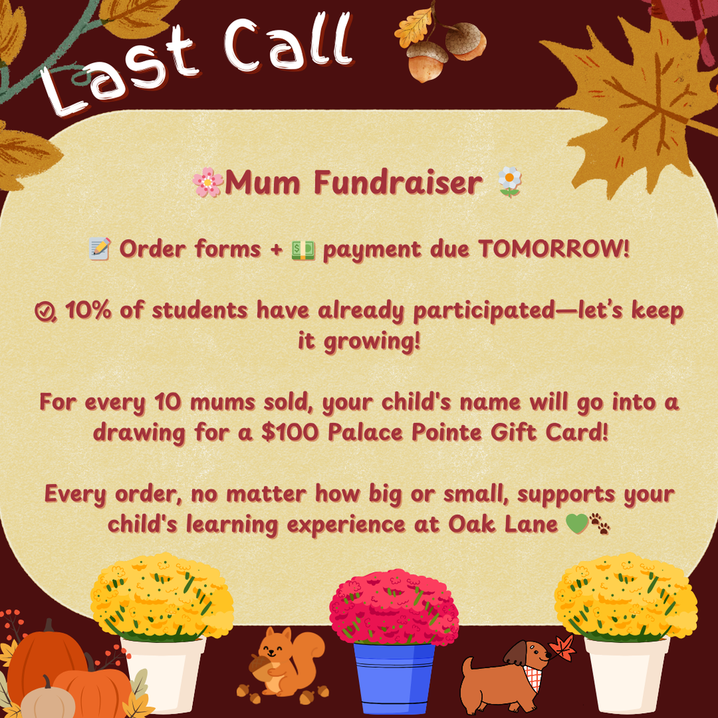 lAST cALL mUM FUNDRAISEER