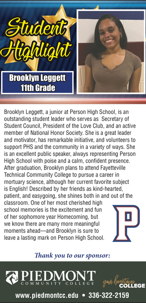 Student Highlight