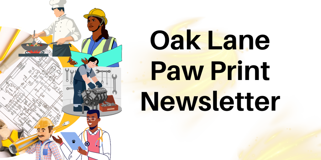 Oak Lane Paw Print CTE Week