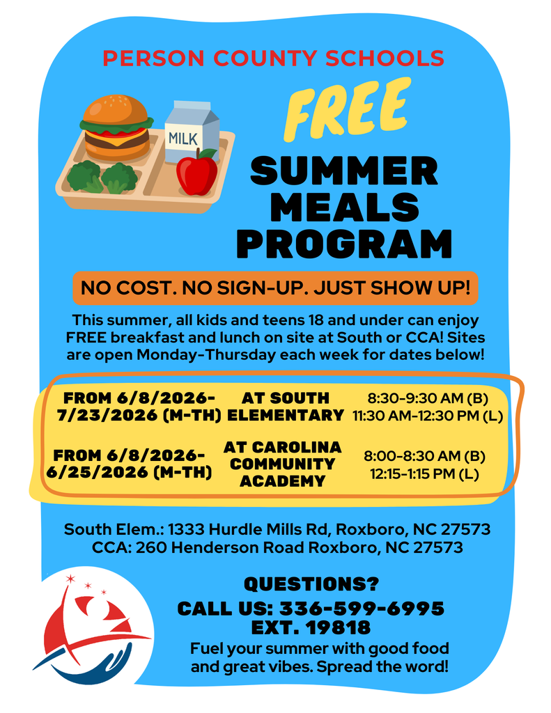 Flyer that talks about the free summer meals program. All flyer language is included in the body of message. 