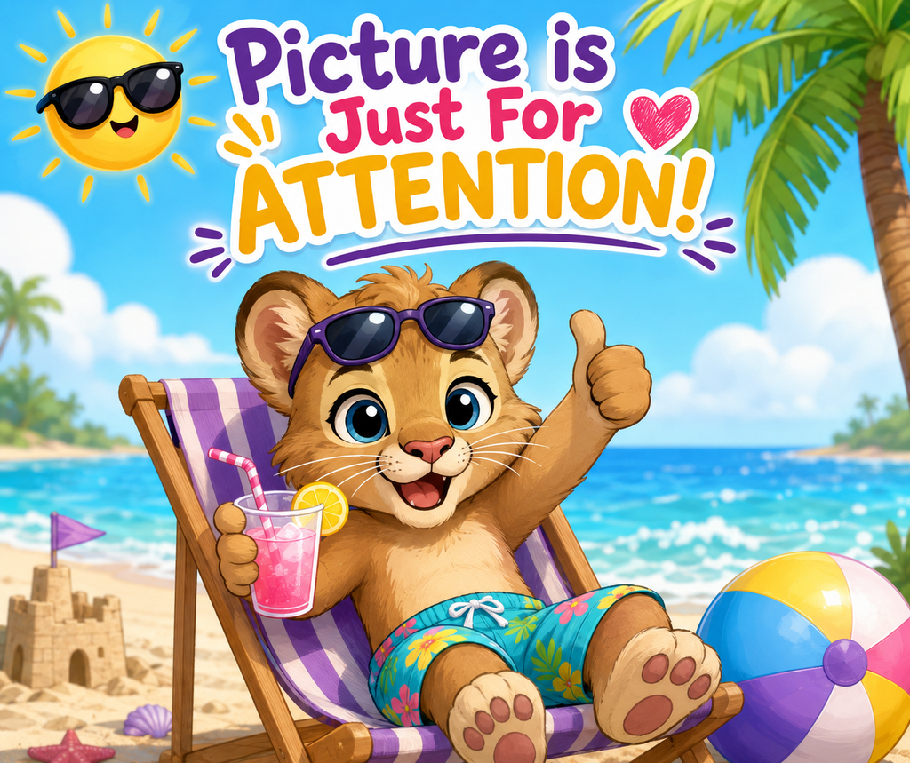 Picture is for Attention