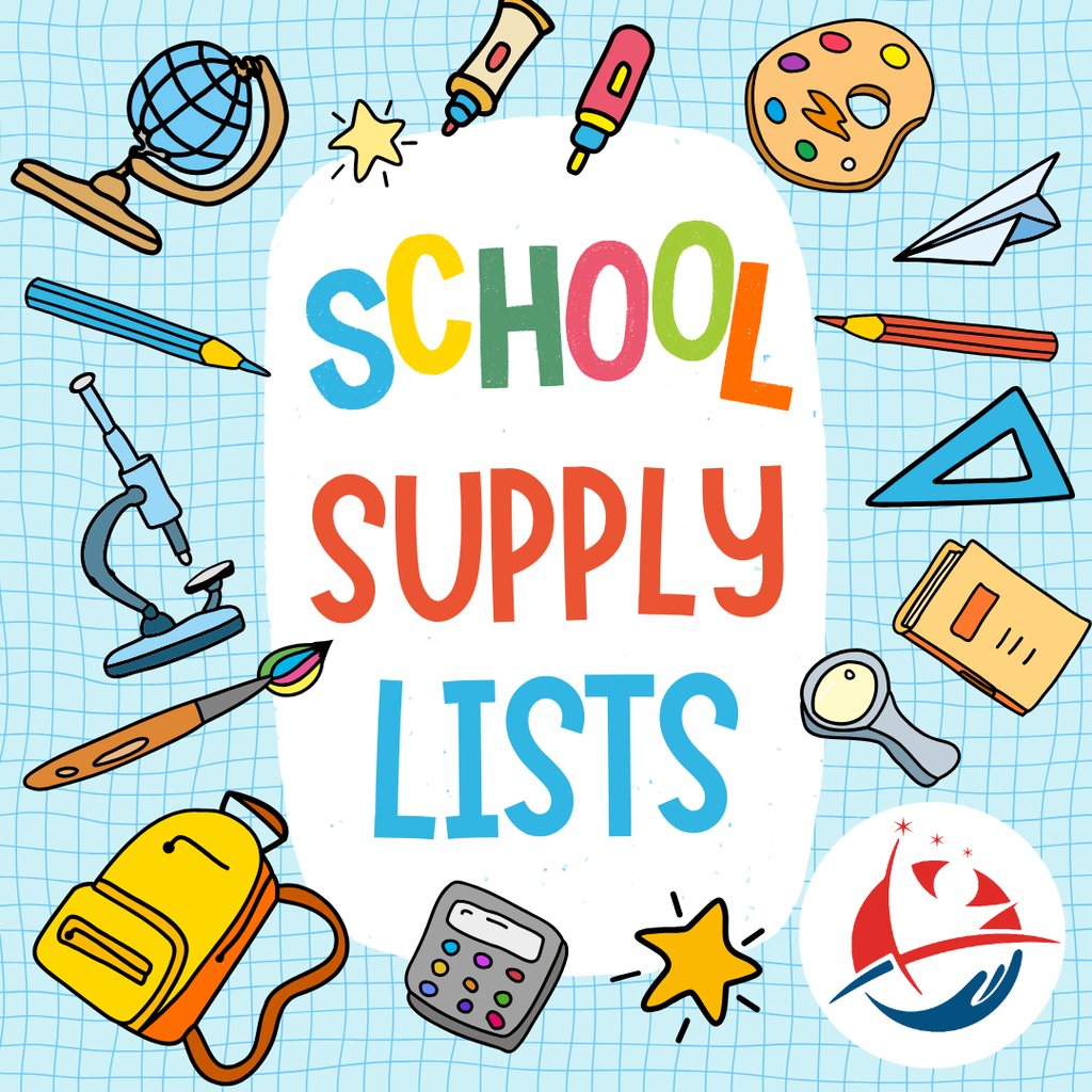 PCS School Supply Lists for 2026-27