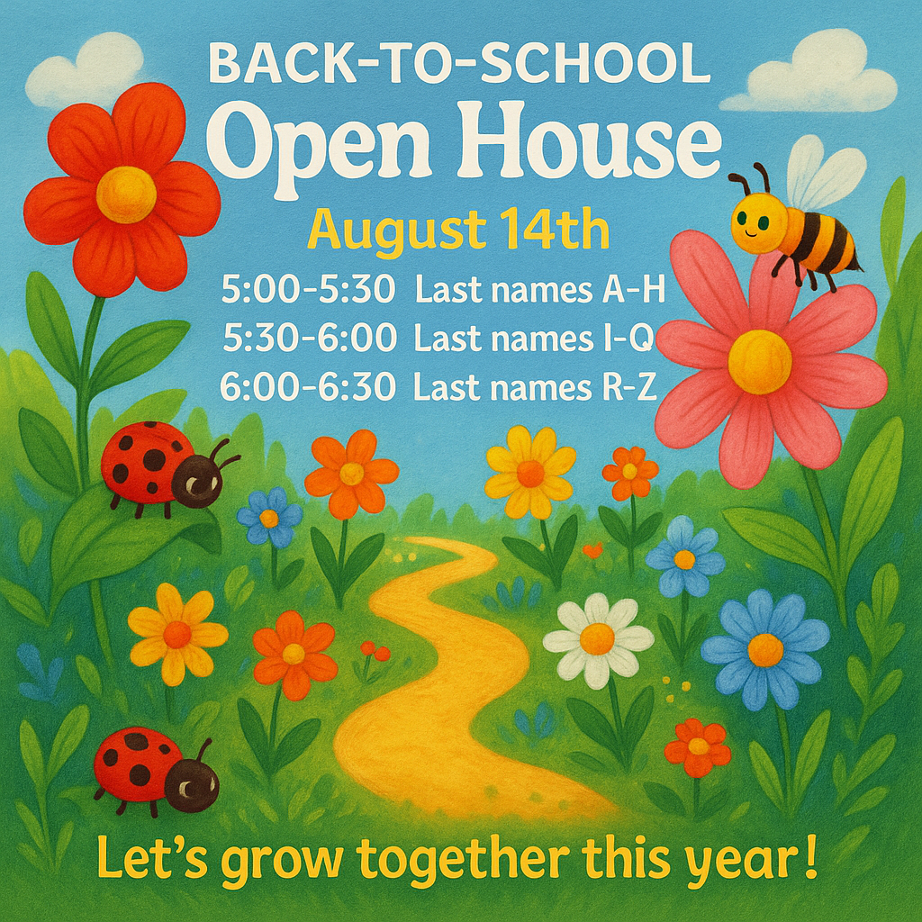 Open House flyer
