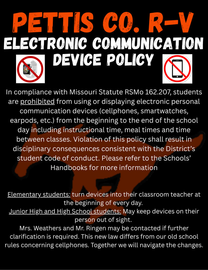 Electronic Device Policy