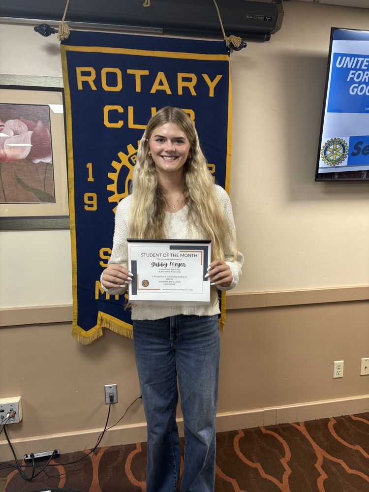 Gabby Meyer student of the month