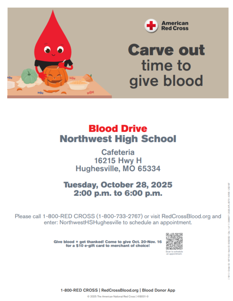 Blood Drive 10/28/2025
