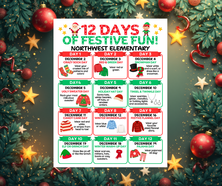 Christmas Dress up Days