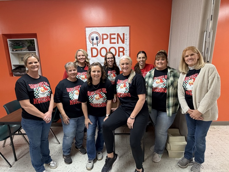 Helping out at Open Door