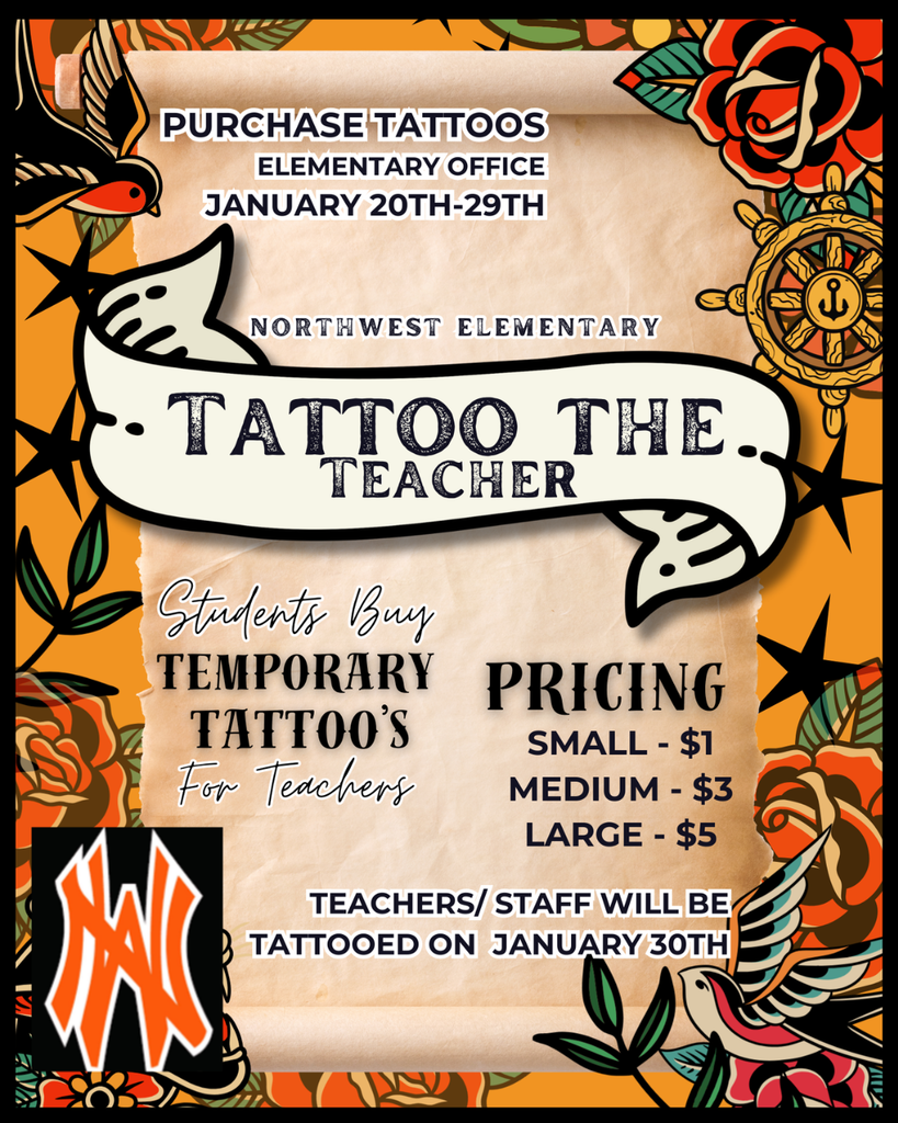 Tattoo the teacher fundraiser