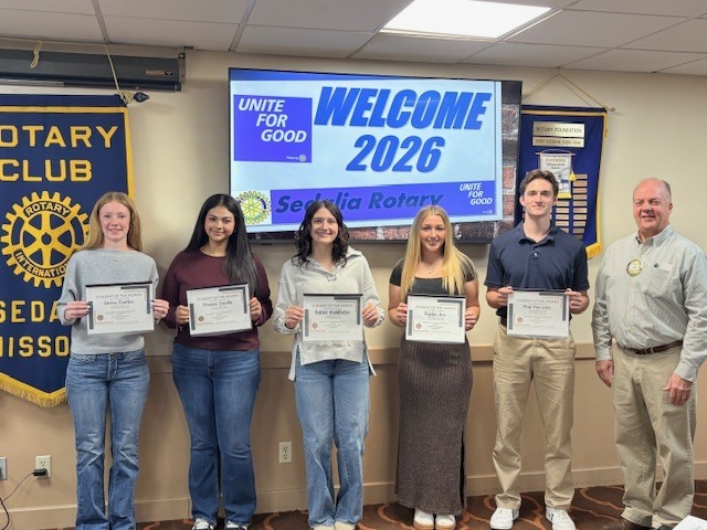 Rotary Student of the Month