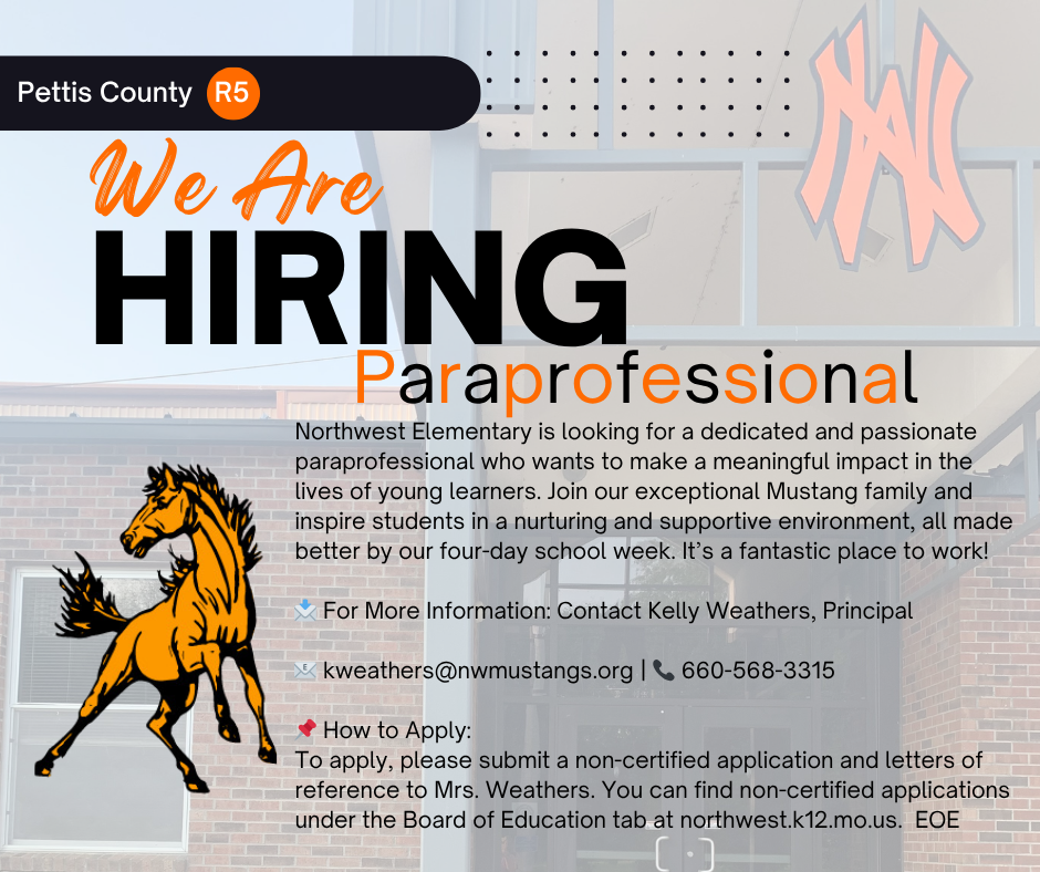 Hiring Paraprofessional