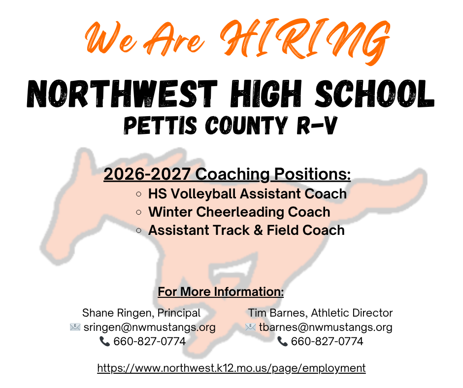 coaching Positions available