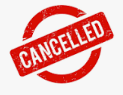 cancelled
