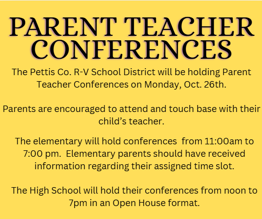 Parent/Teacher Conferences
