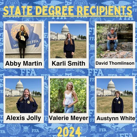 FFA state degrees