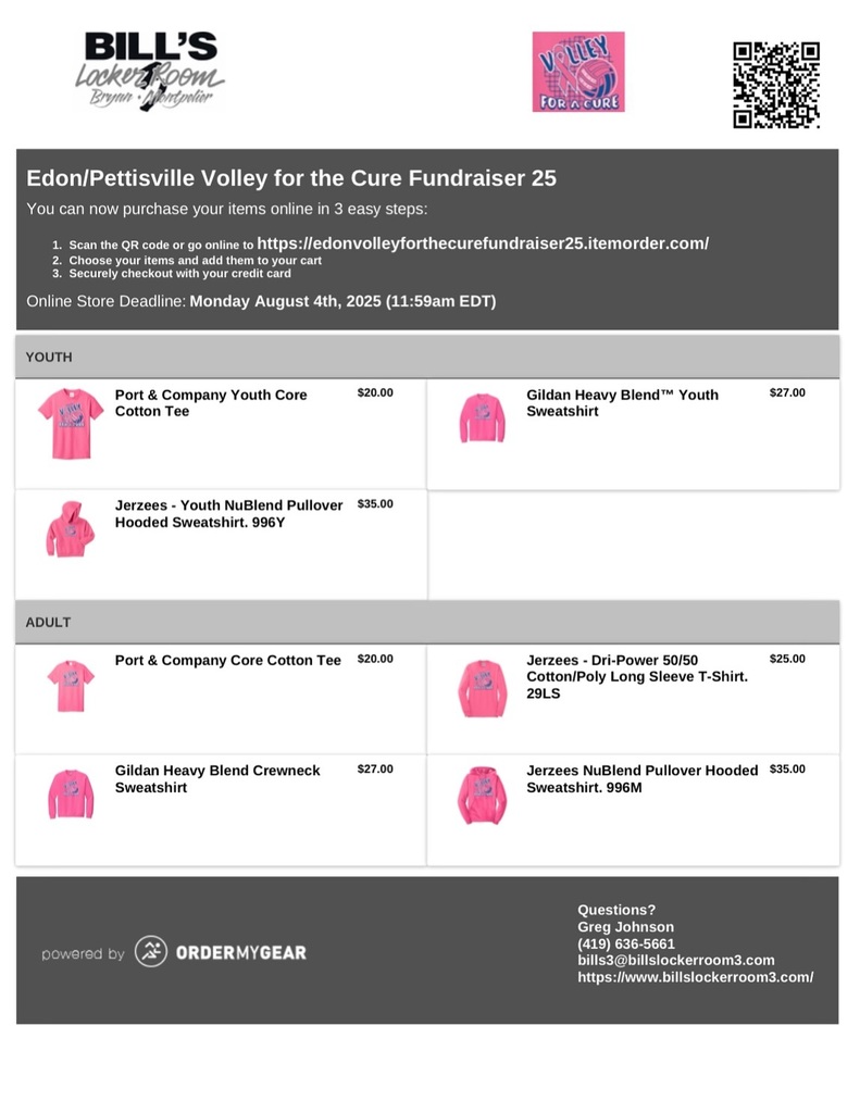 Volley for a Cure