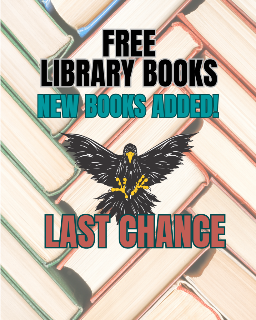 free books - last chance