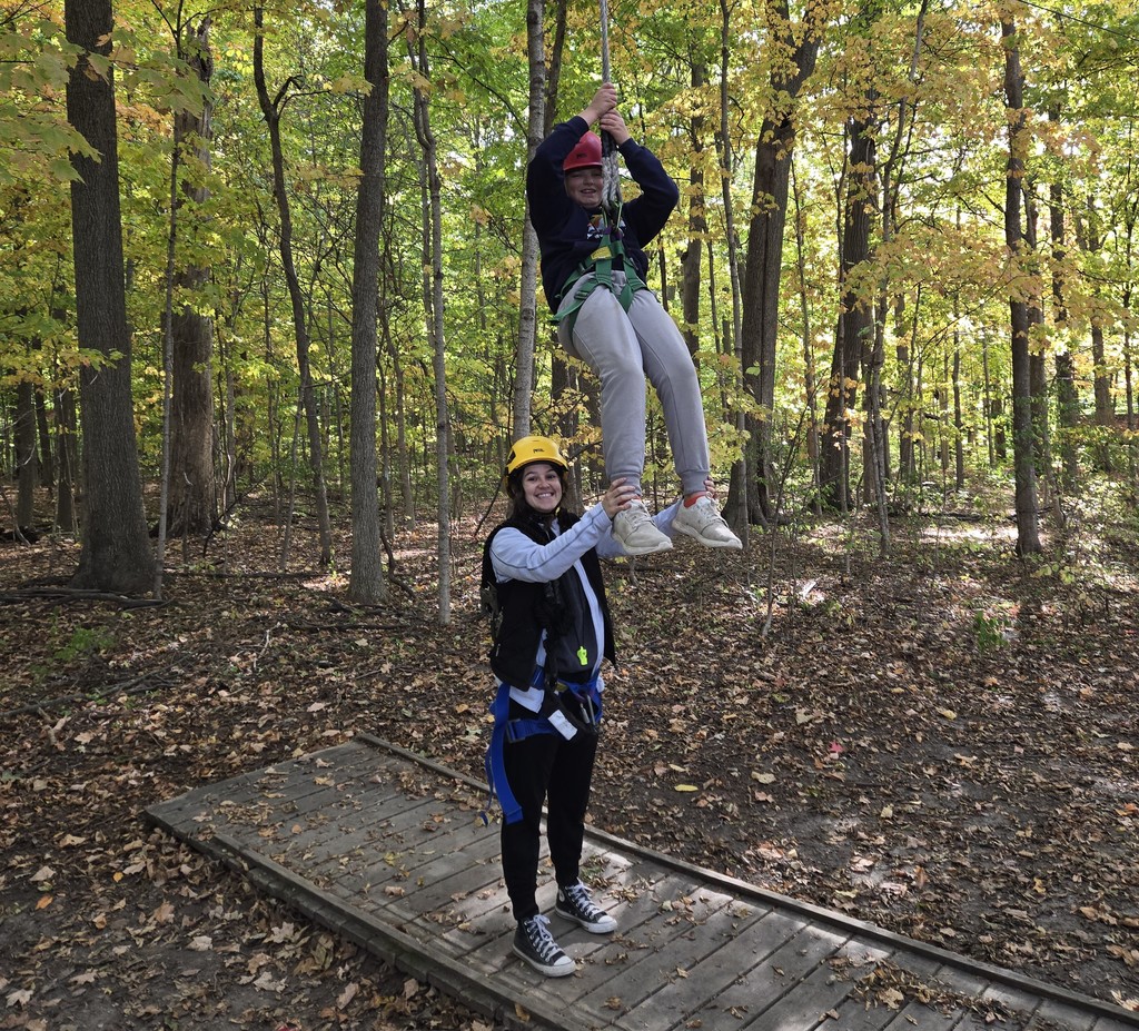 camp palmer - zip line