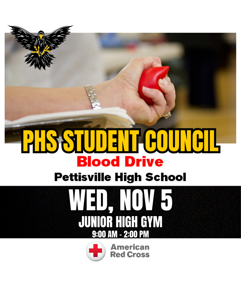 PHS BLOOD DRIVE - Red Cross - Nov 5th 9a-2p