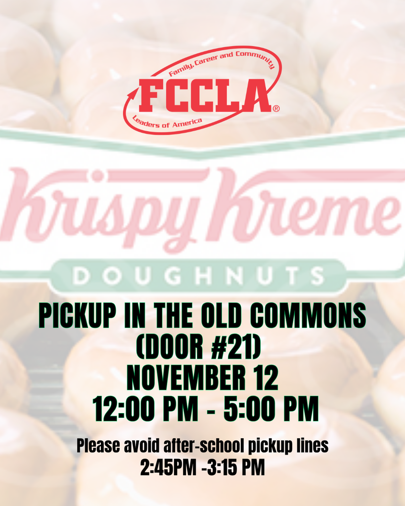 Krispy Kreme Fundraiser pickup