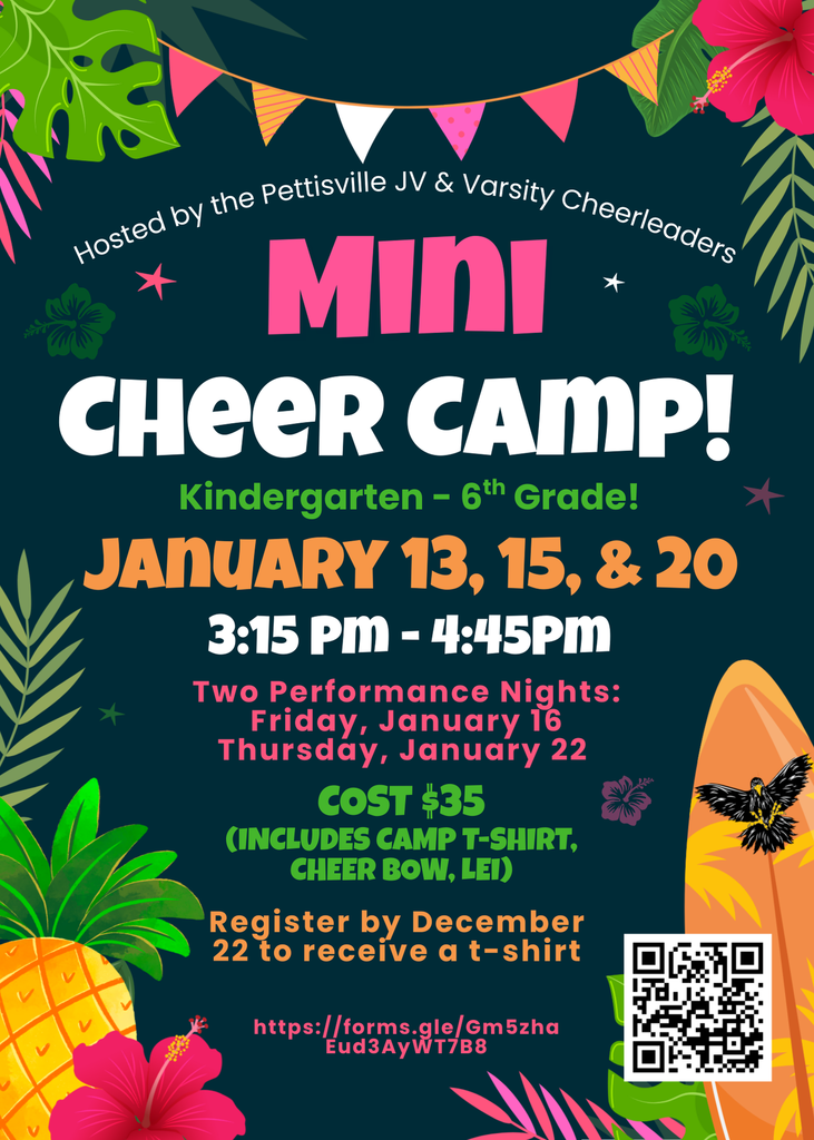 Mini cheer camp