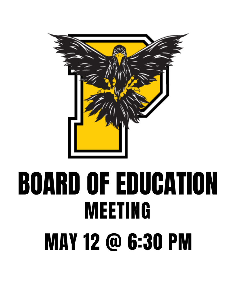 May 12 Board of Education Meeting 6:30 PM